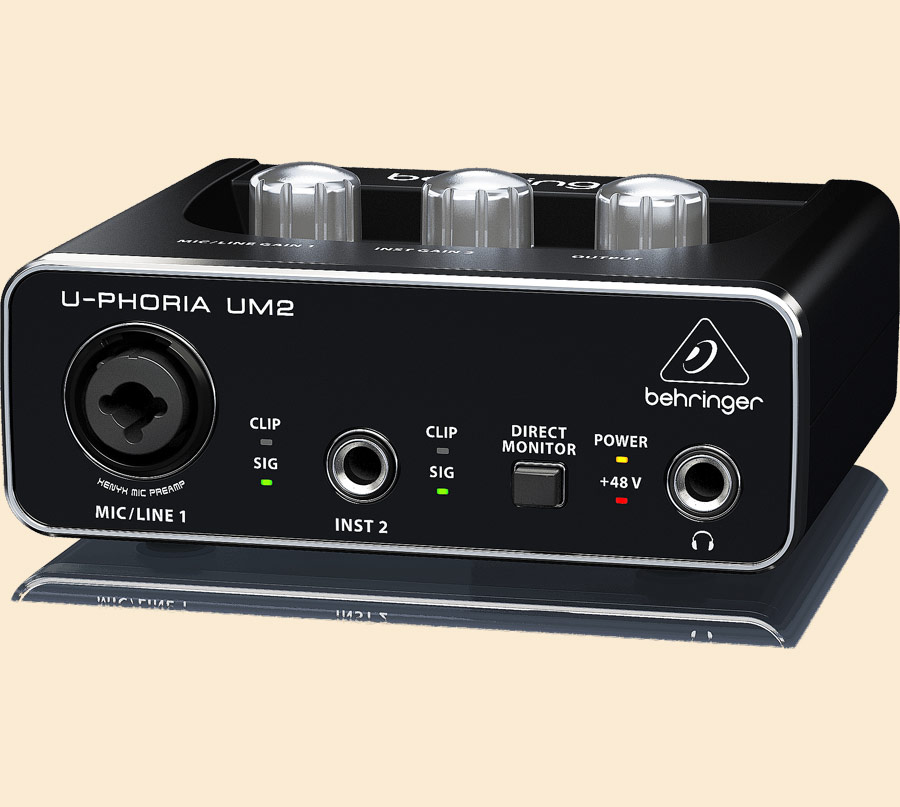:   Behringer U-Phoria UM2 USB